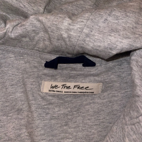 Free people we the free hoodie zip up - Picture 3 of 3